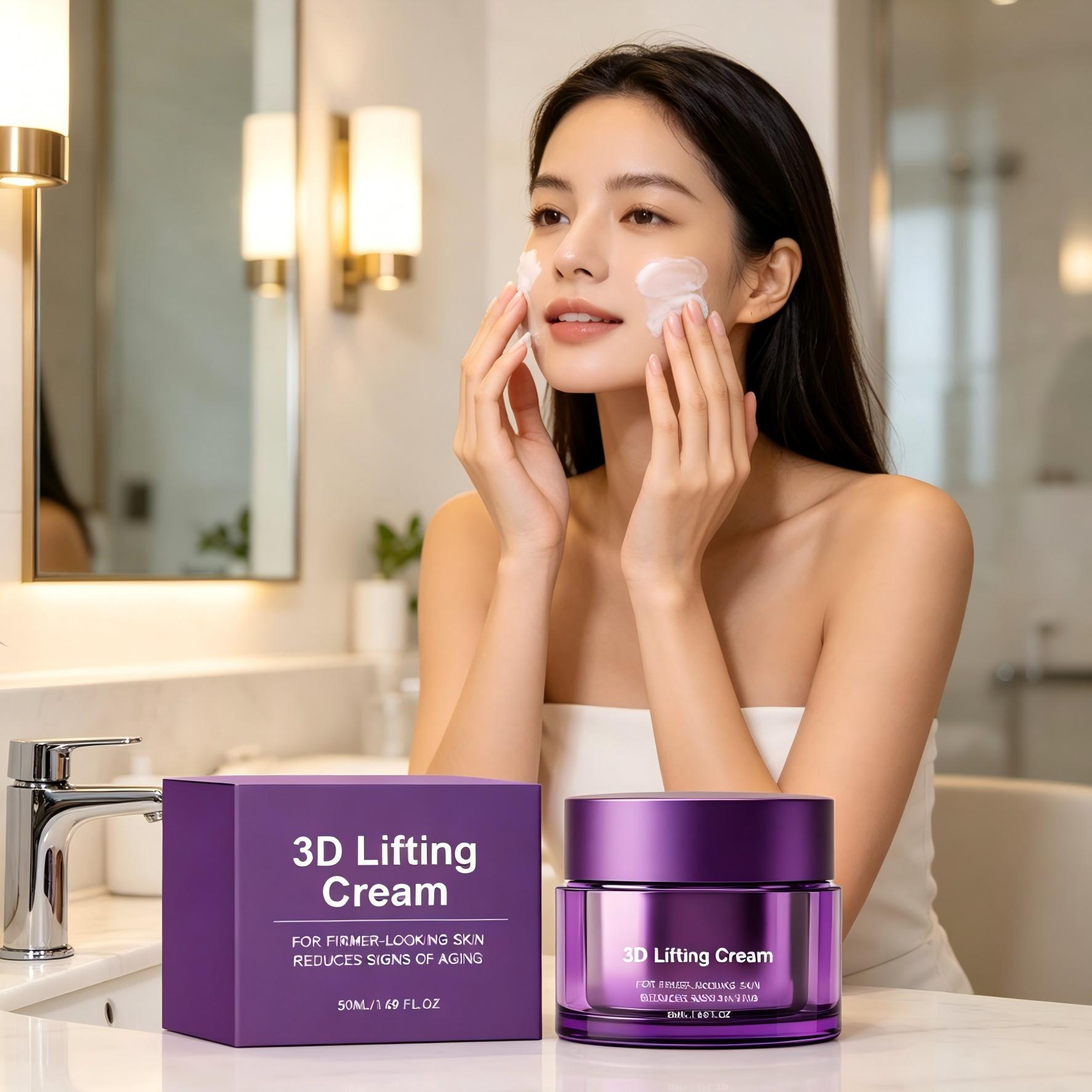 Shea Butter Raw - Crema Facial 3D Lifting Antiedad, Aumenta