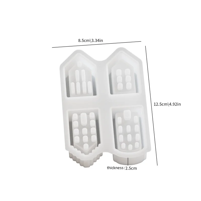 Moldes de Silicona con Forma d - Soap Making Art reseña y precio