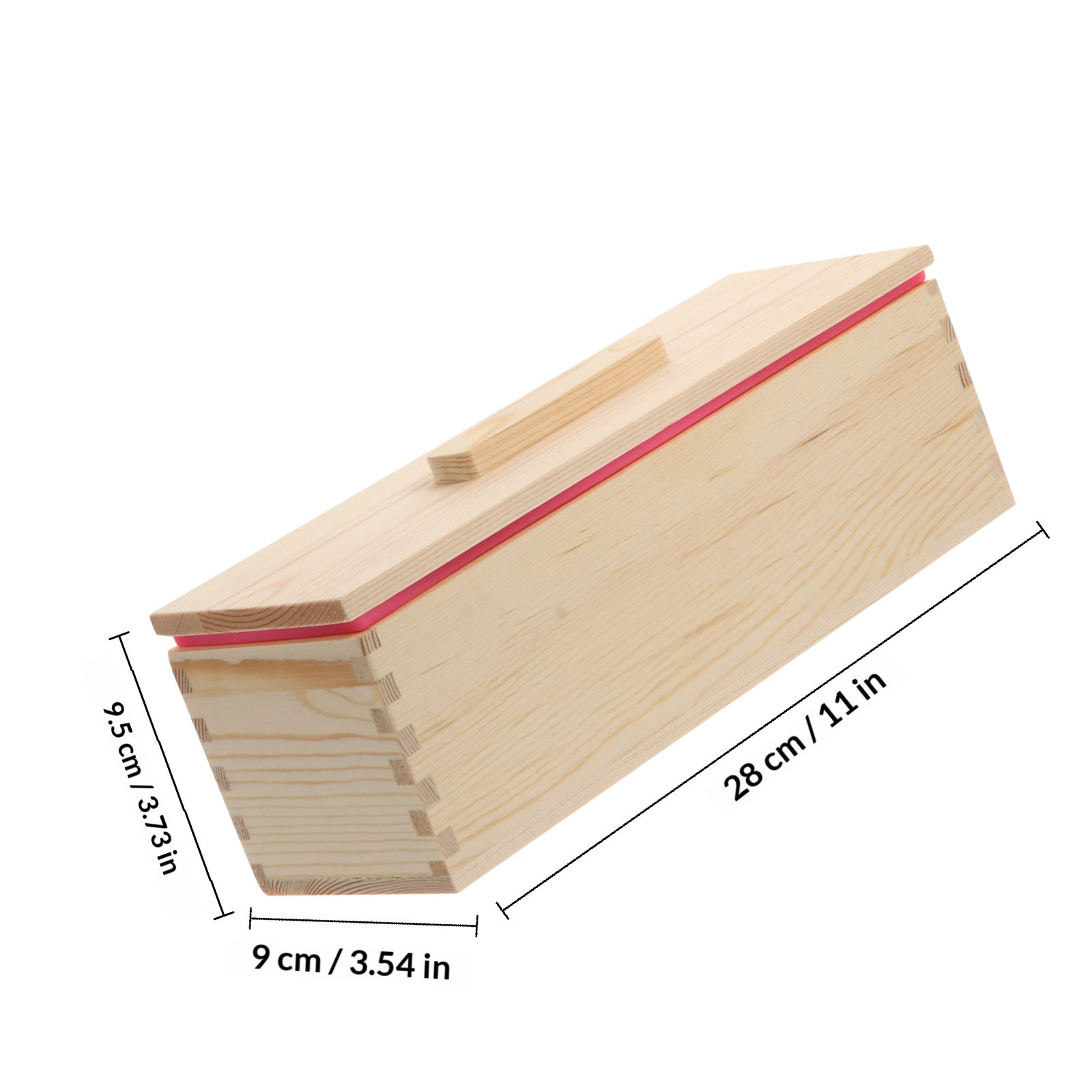 Caja de madera natural para mo - Quality Soap Making Kit reseña y precio