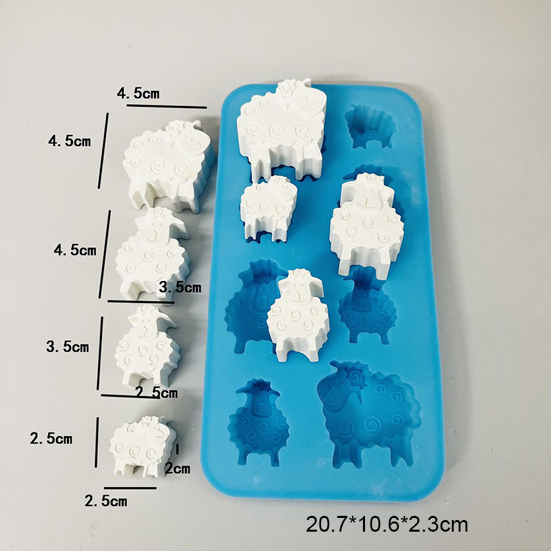 Molde de silicona de oveja par - Soap Making Art reseña y precio