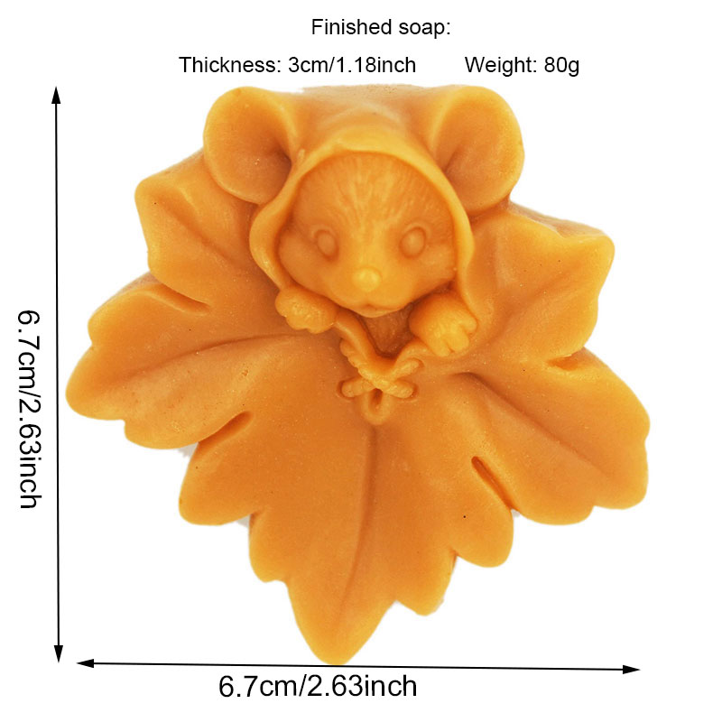 1 Uds. Molde 3D de hoja de arc - Soap Making Art reseña y precio