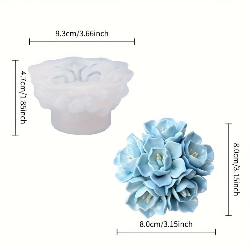 1 molde de silicona para velas - Soap Making Oven reseña y precio
