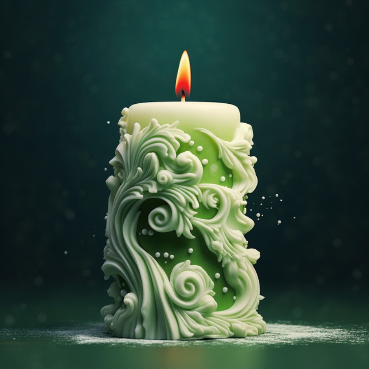 Molde de vela de silicona cilí - Soap Making Art reseña y precio