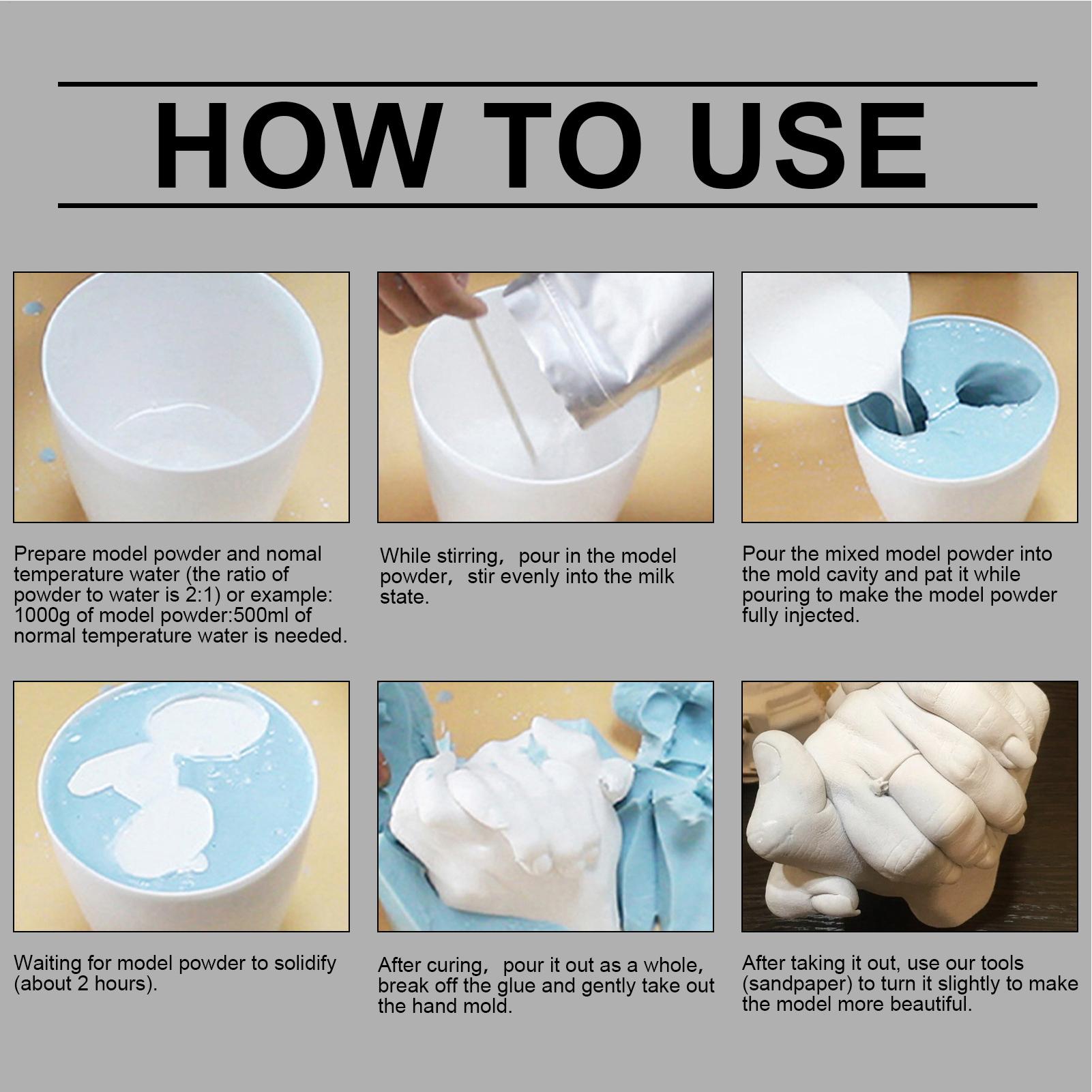 Kit de moldes para manos y pie - Soap Making Vendors reseña y precio