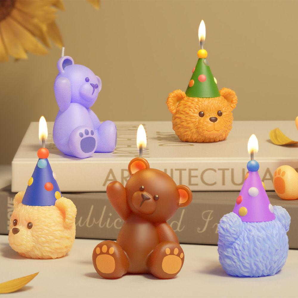 Molde de resina de oso bonito  - Soap Making Art reseña y precio