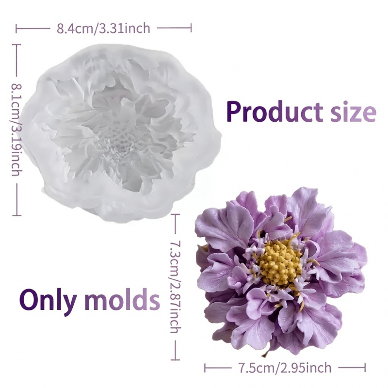 1 molde de silicona para flore - Soap Making Oven reseña y precio